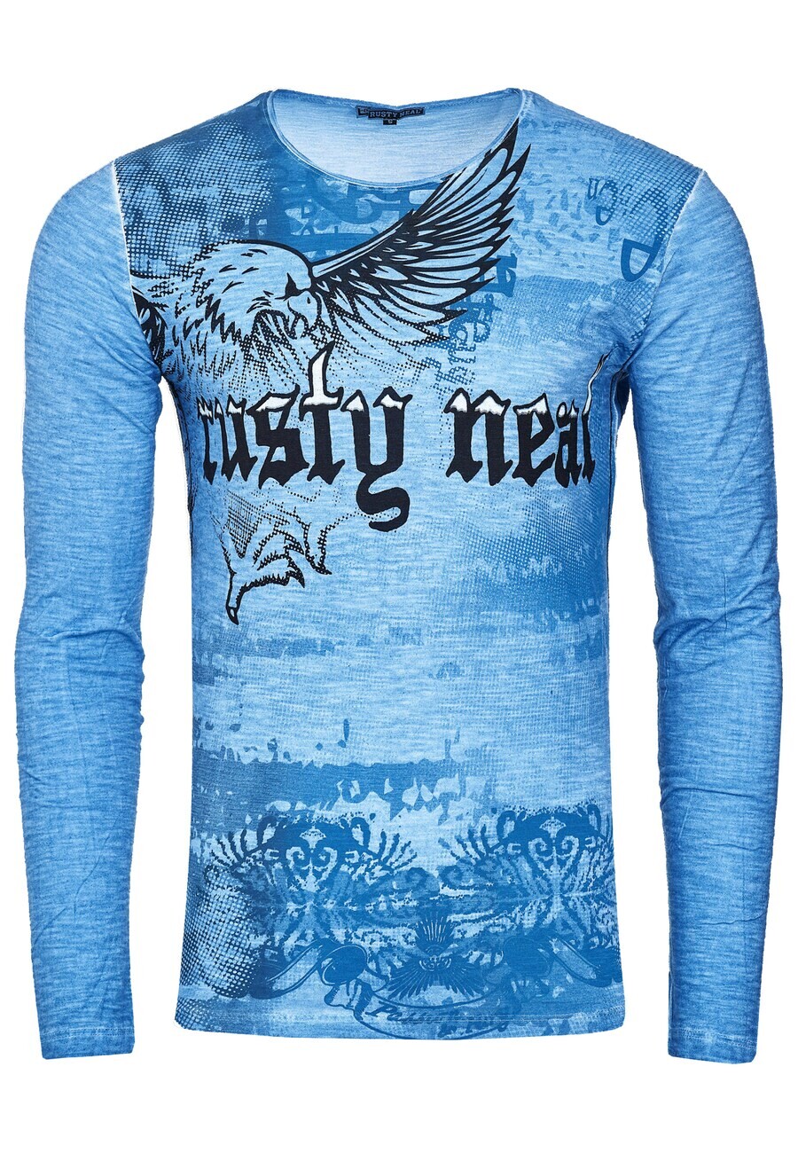 

Лонгслив Rusty Neal Shirt, синий