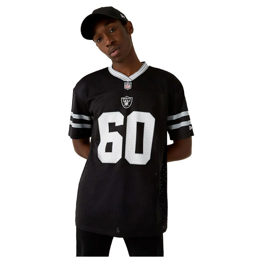 

Футболка New Era NFL Oversized Las Vegas Raiders short sleeve v neck, черный