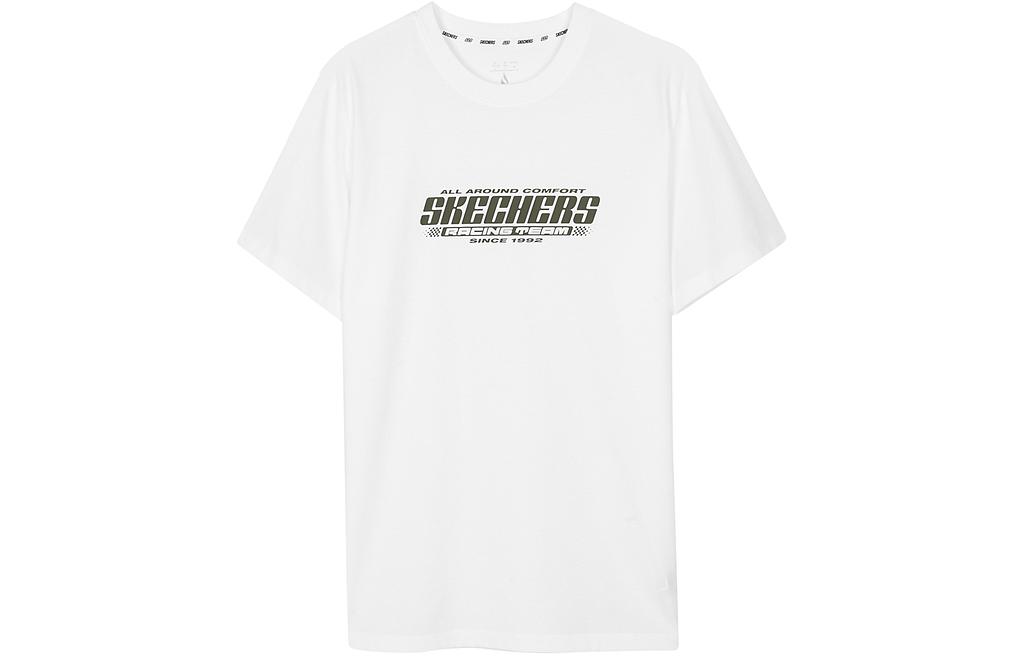 

Skechers Мужская футболка ярко-белого цвета, Белый, Skechers Мужская футболка ярко-белого цвета