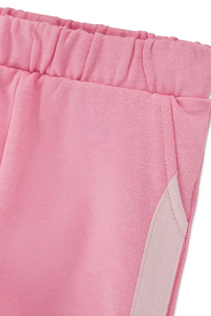 Спортивный костюм детский хлопковый Guess, розовый — фото 4