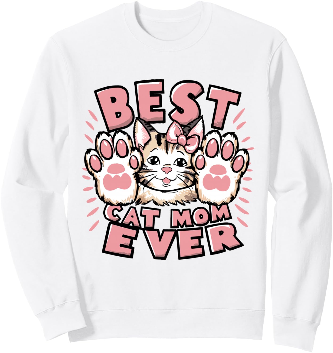 

Лучшая мама на свете, лучшая кошачья мама на свете! Толстовка с кошачьим рисунком ко Дню матери, серая Kattos - Mother'S Day Messages, Серый, Лучшая мама на свете, лучшая кошачья мама на свете! Толстовка с кошачьим рисунком ко Дню матери, серая Kattos - M