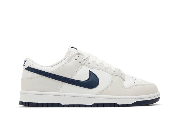 

Кроссовки Dunk Low, цвет White Midnight Navy, Белый, Кроссовки Dunk Low, цвет White Midnight Navy