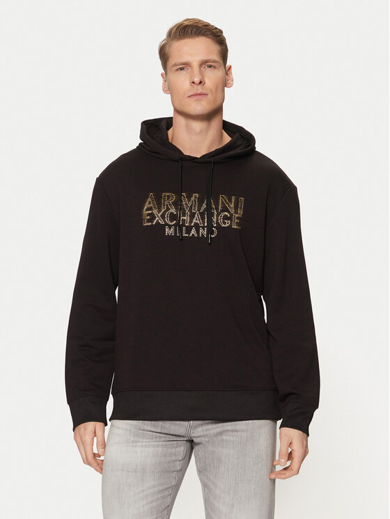 

Толстовка обычного кроя XM000332 AF12269 UC001 Armani Exchange, черный