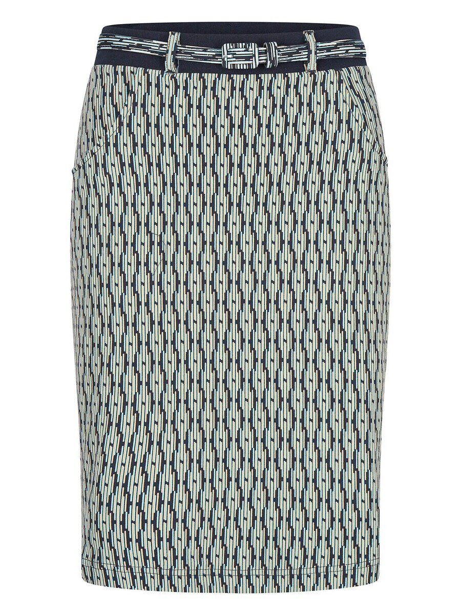 

Юбка 4Funkyflavours SOUL TO BLESSED SOUL, бежевый/голубой/темно-синий