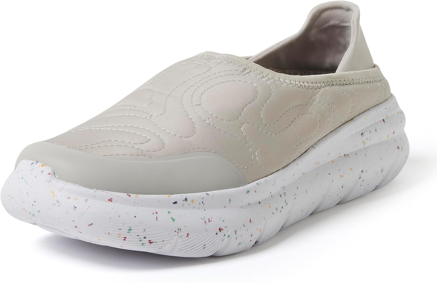 

Мужские слипоны Dearfoams с складывающимся задником, легкие, с эффектом возврата энергии, модель Knox, Bone