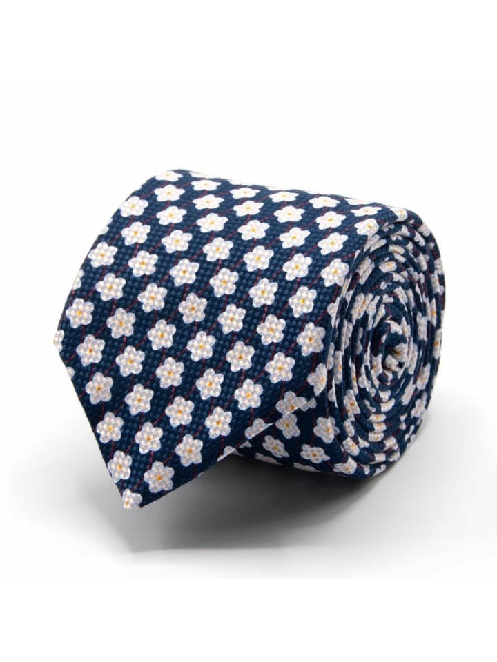 

BGents Мужской галстук темно-синего цвета