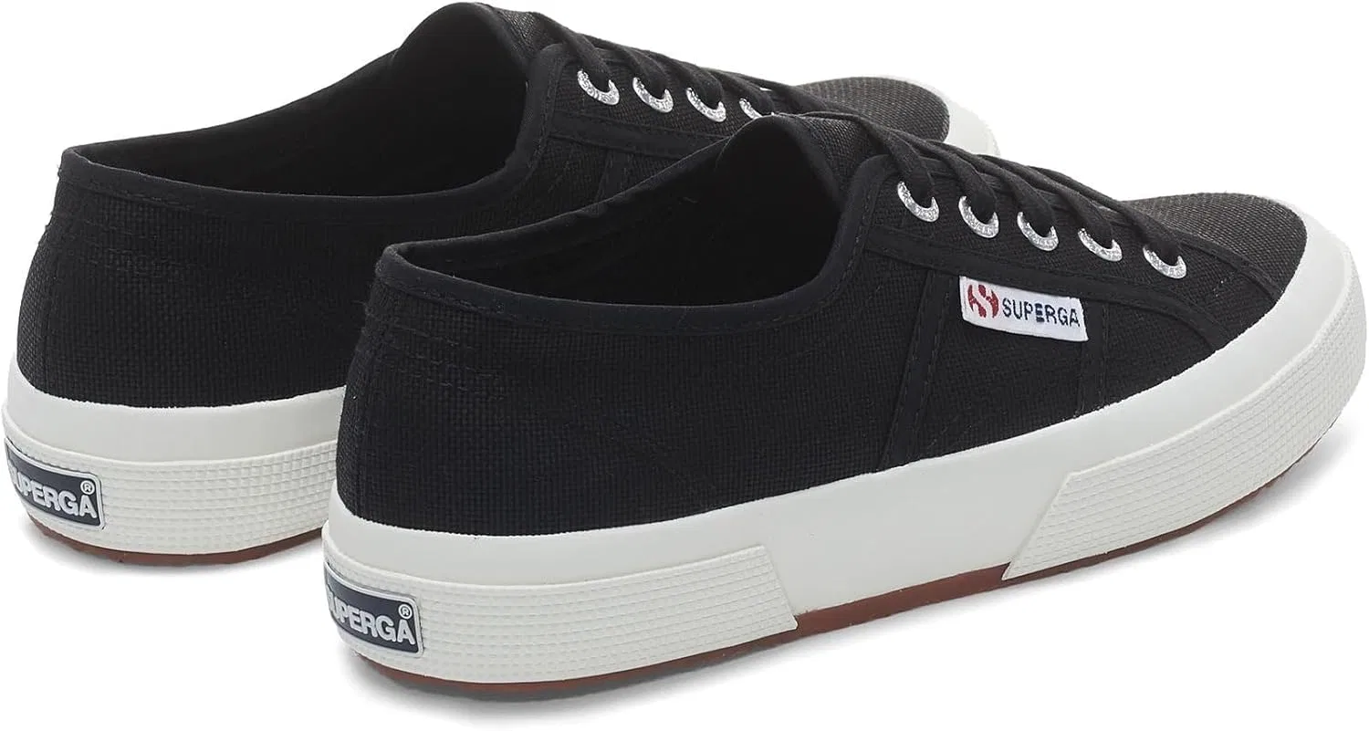 Кроссовки Superga Unisex 2750 Cotu Classic, Black F Avorio Adk Sp — фото 3