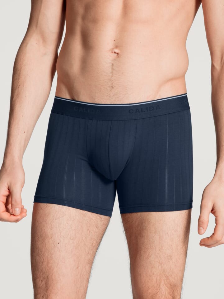 

Трусы боксеры Calida New Boxer, цвет indigo mood