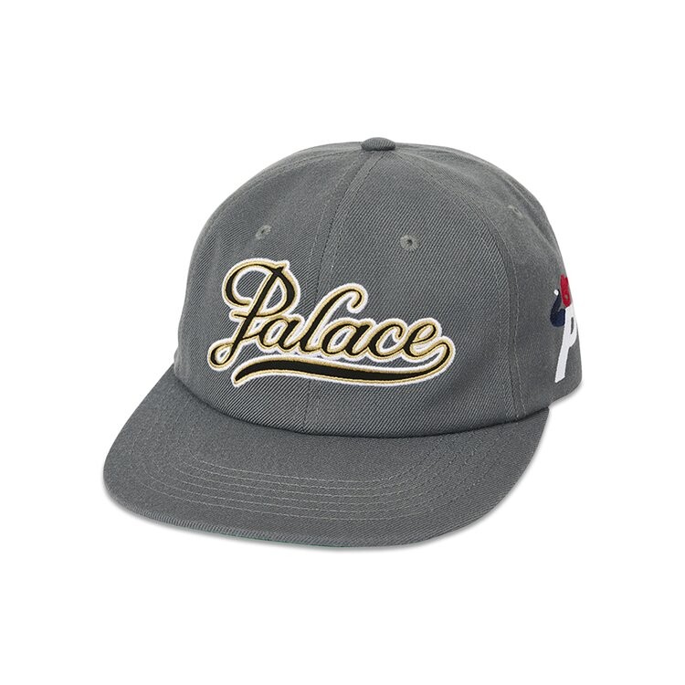 

Бейсболка Palace Posh Script Strapback, серый