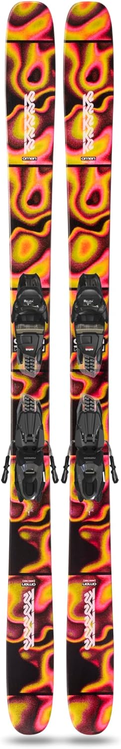 

Женские лыжи для фристайла K2 Omen 85 с креплениями Quikclik, Multi, Белый, Женские лыжи для фристайла K2 Omen 85 с креплениями Quikclik, Multi