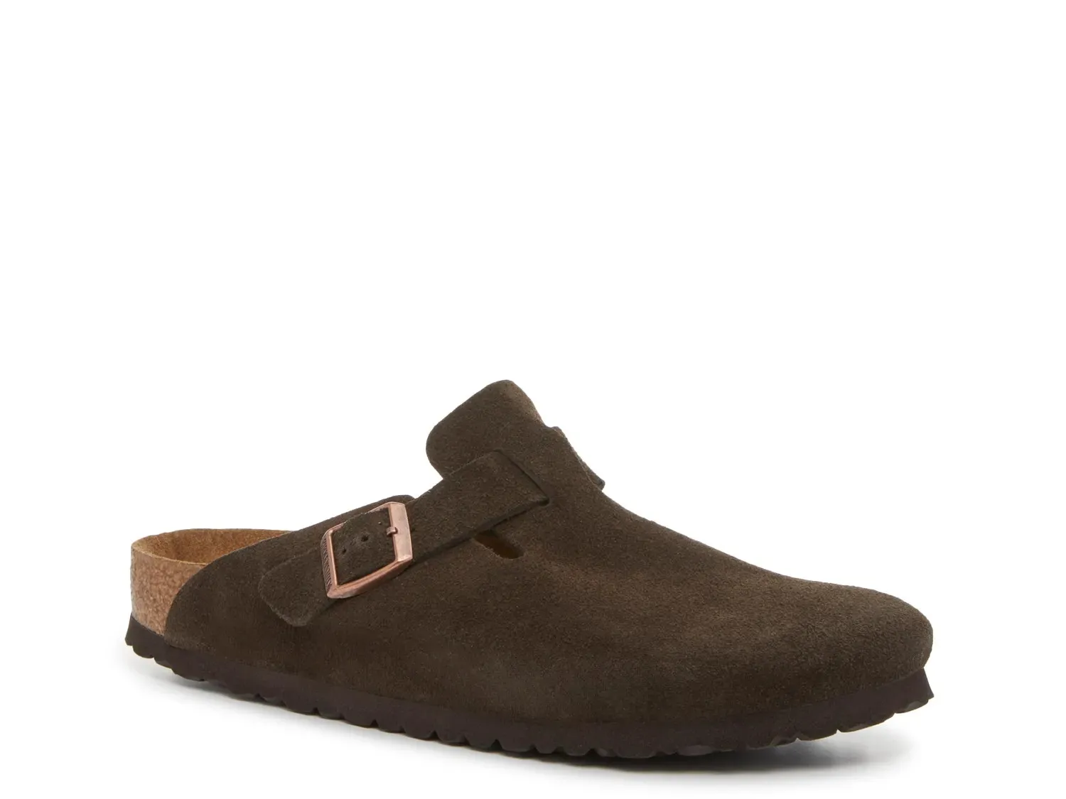 Сабо Birkenstock Boston Soft Footbed — женские, мокко-коричневый