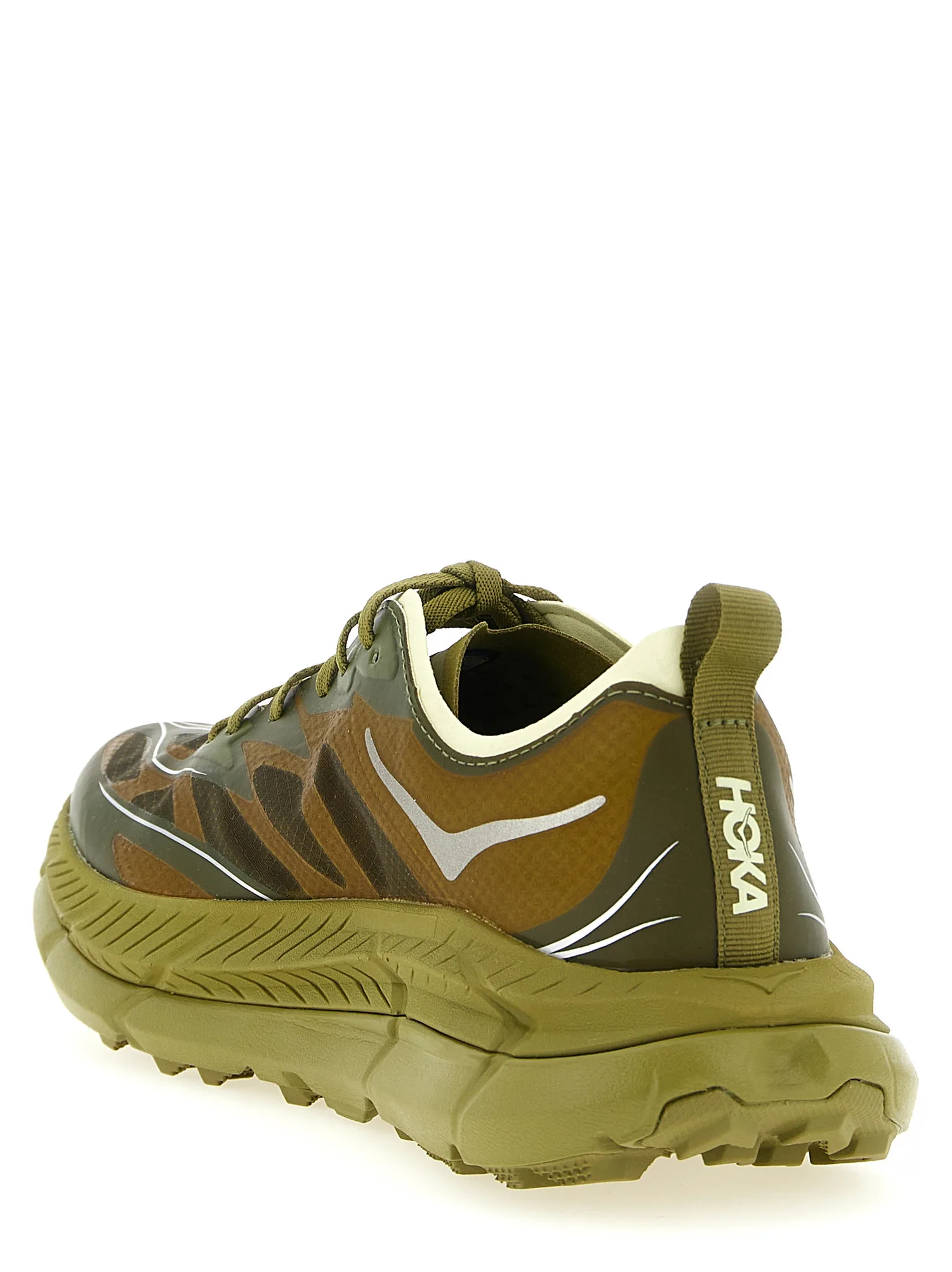 Кроссовки Mafate Speed 4 Lite Hoka One One, зеленый — фото 3