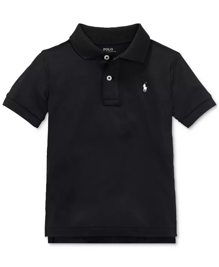 

Рубашка поло из джерси для малышей и маленьких мальчиков Polo Ralph Lauren, синий