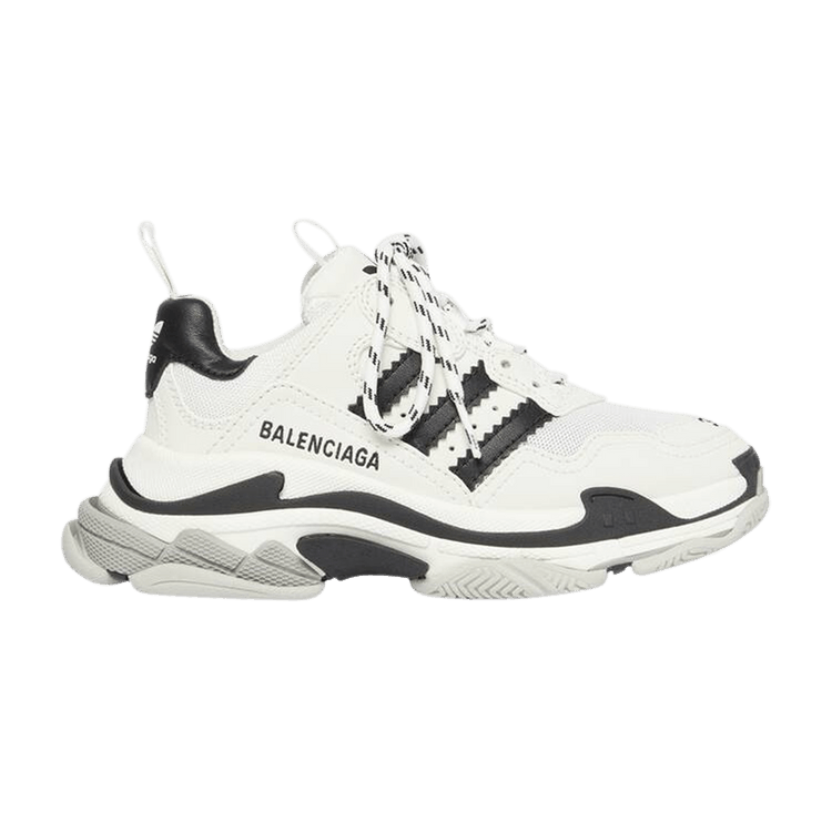 

Кроссовки Adidas x Balenciaga Triple S Sneaker 'White Black', белый