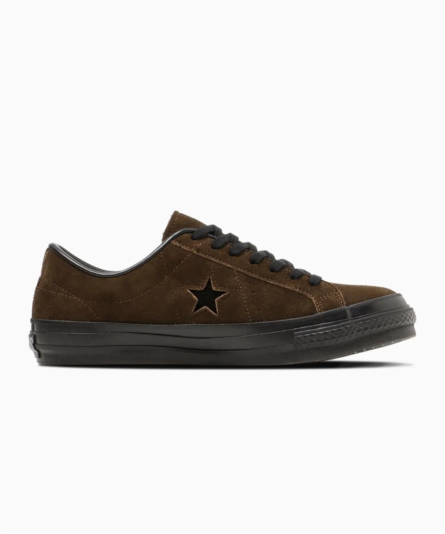 Мужские замшевые кроссовки Converse ONE STAR J SUEDE коричневые — фото 2