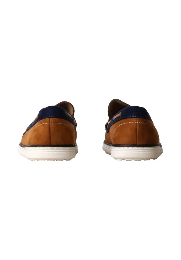Удлиненные мокасины mocassin basse à enfiler Elong, Camel — фото 4