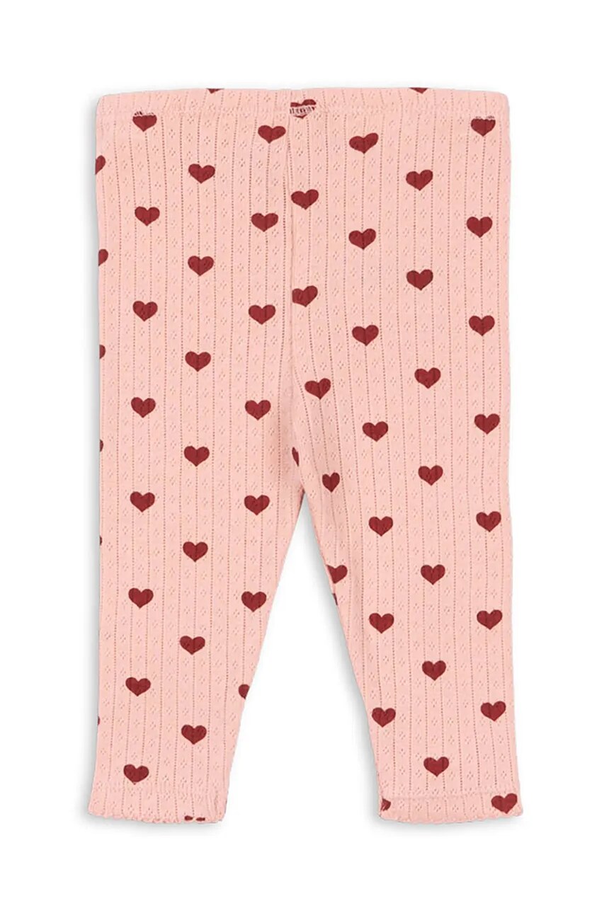 

Хлопковые леггинсы детские MINNIE PANTS GOTS Konges Sløjd, розовый