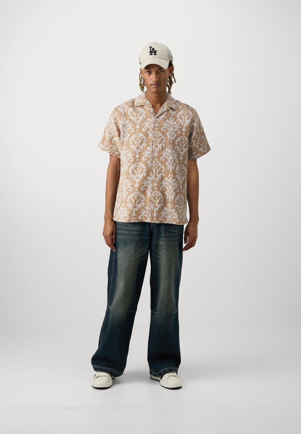 

Рубашка Jprblualijah Resort Jack & Jones, светло-коричневый