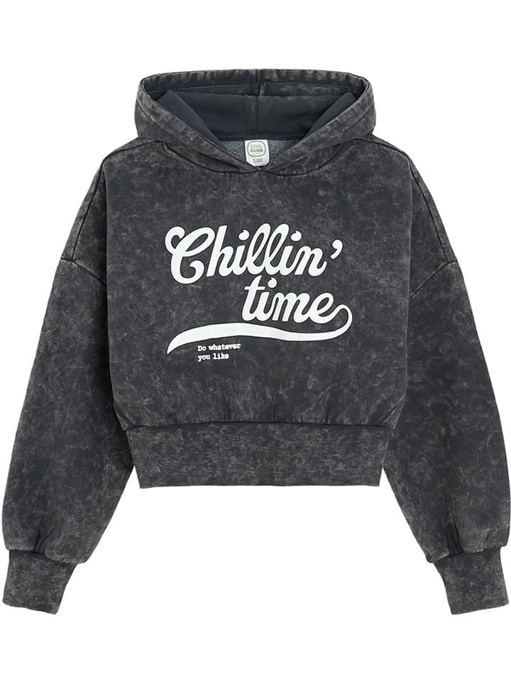 

Пуловер с капюшоном COOL CLUB, антрацит