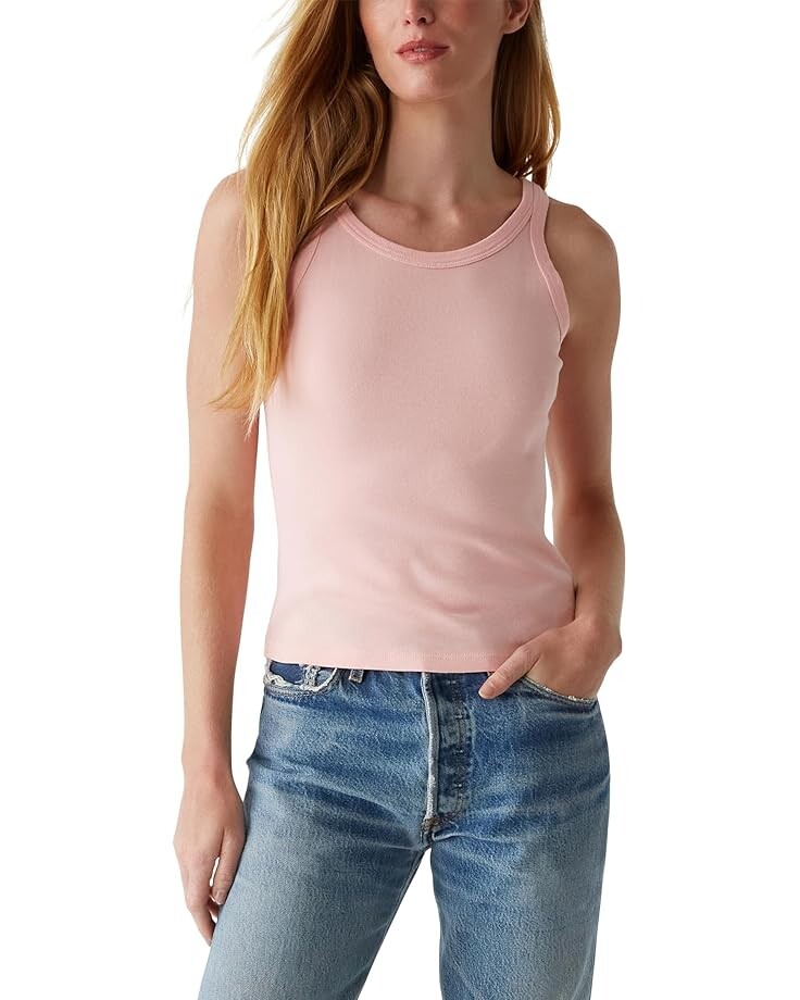 

Топ Michael Stars Cassie Thin Binded Tank, цвет Grapefruit