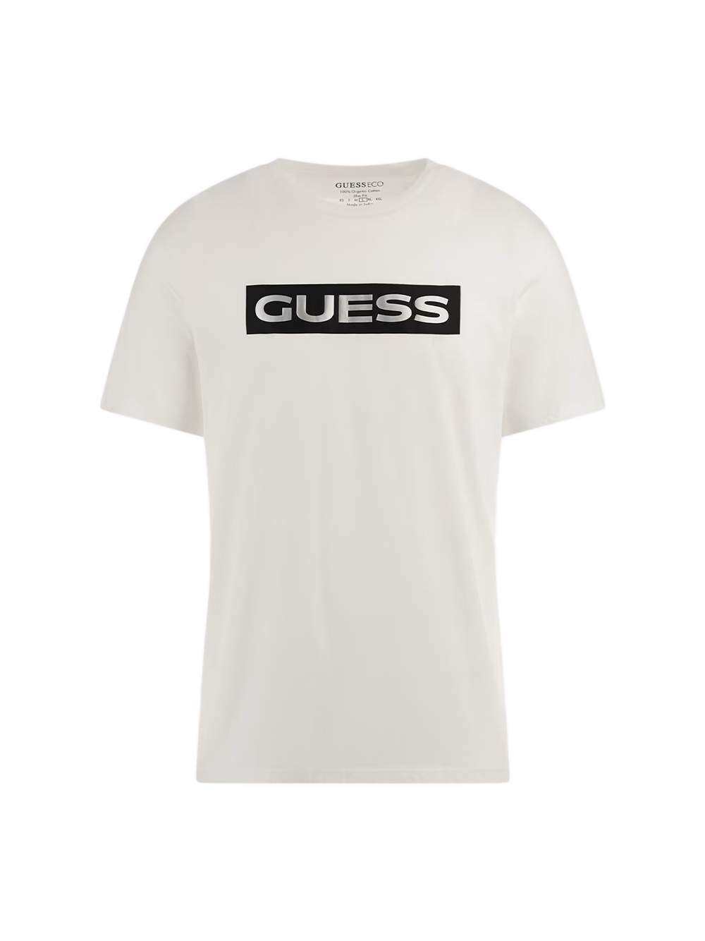 

Металлизированная футболка Guess, белый