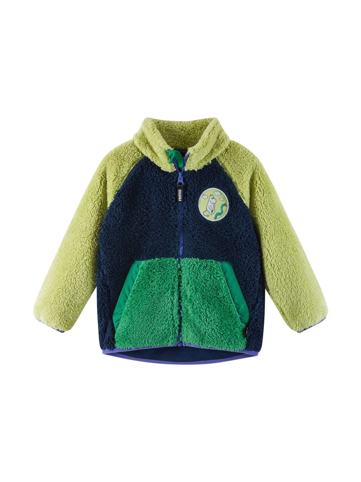 

Флисовая куртка Муми Крамго темно-синего цвета Reima