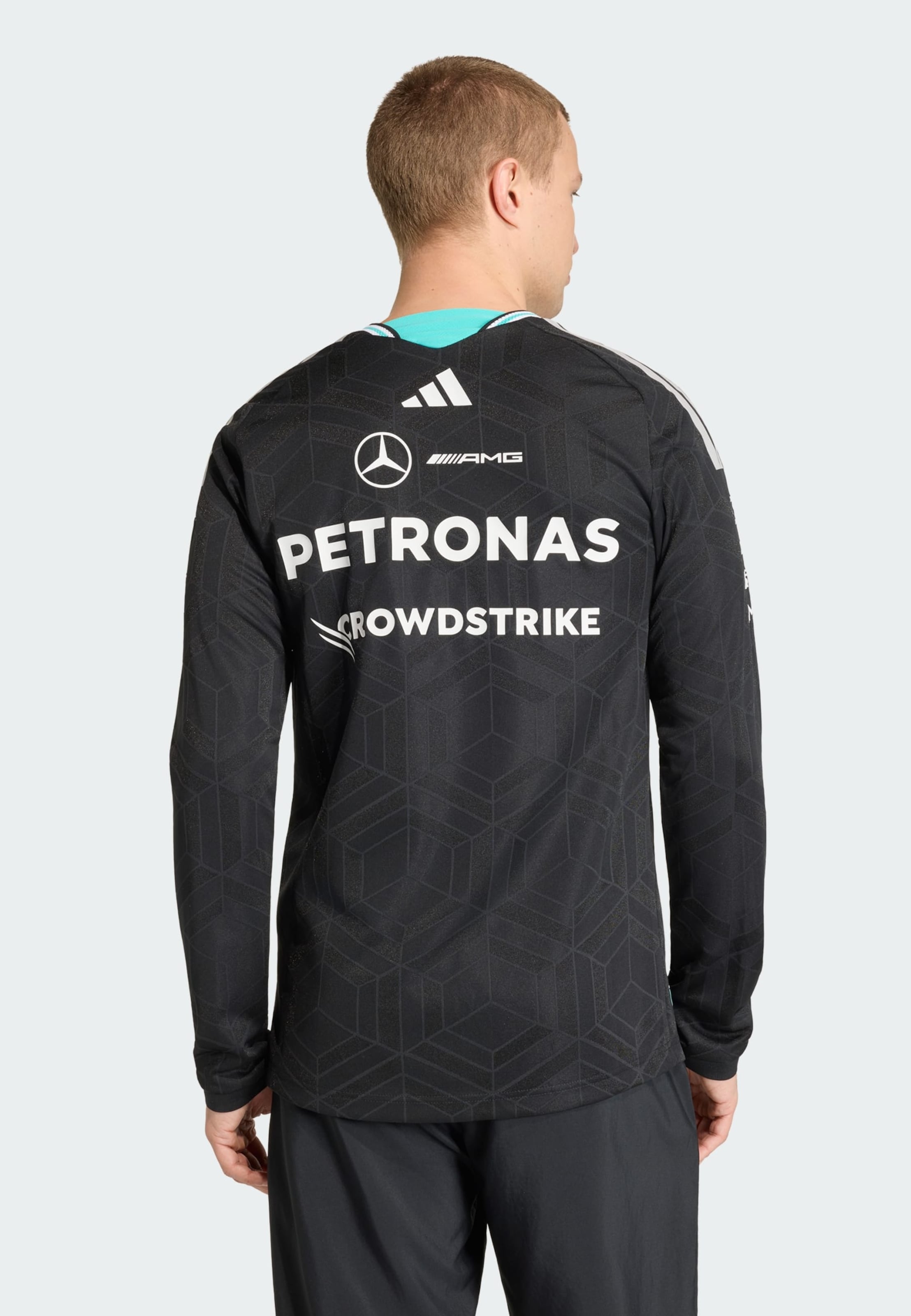Adidas Performance Джерси 'Mercedes - Amg Petronas Formula 1 Team Authentic' в черном цвете — фото 3