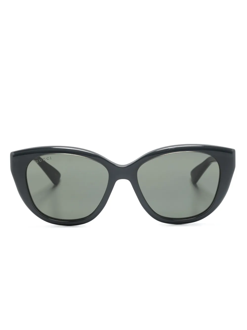 

Солнцезащитные очки в оправе 'кошачий глаз' Gucci Eyewear, черный