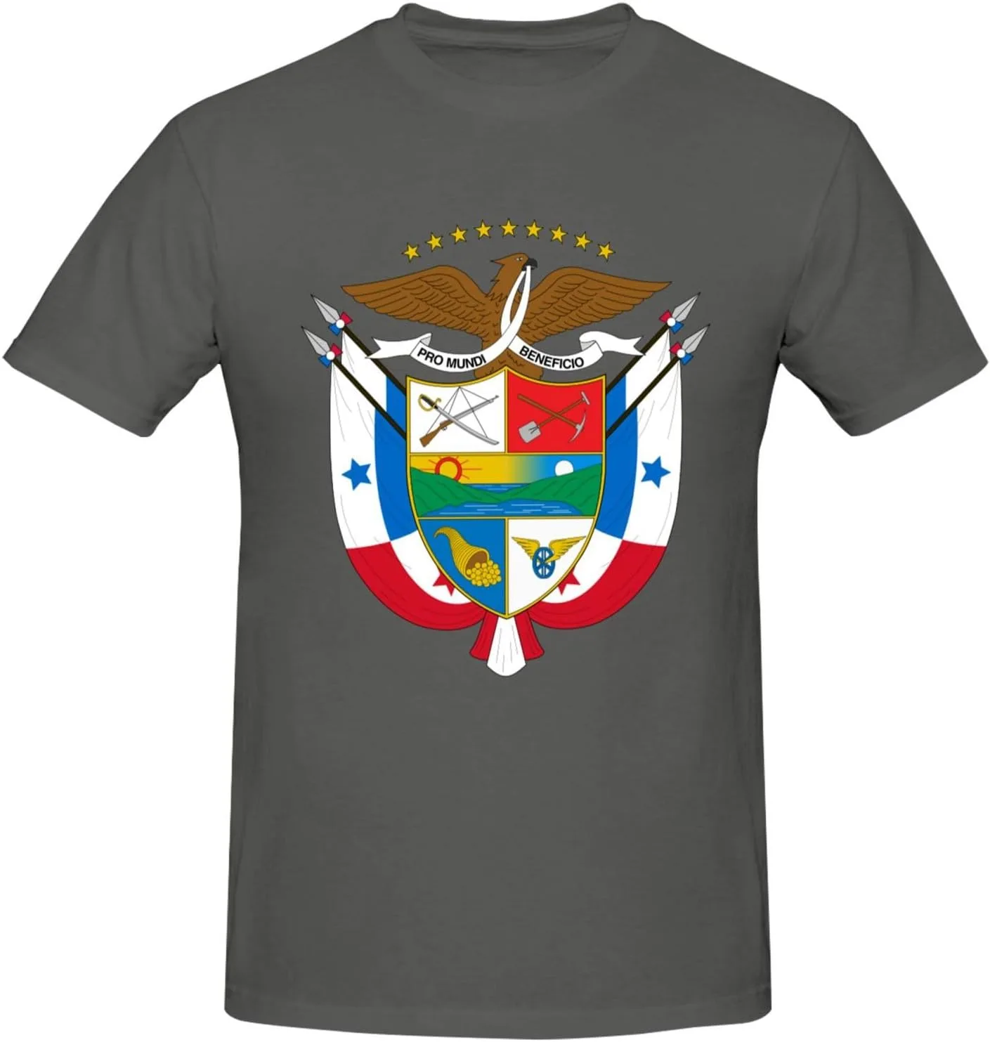 

Футболка мужская Cotton с гербом Панамы ODSLFHJD