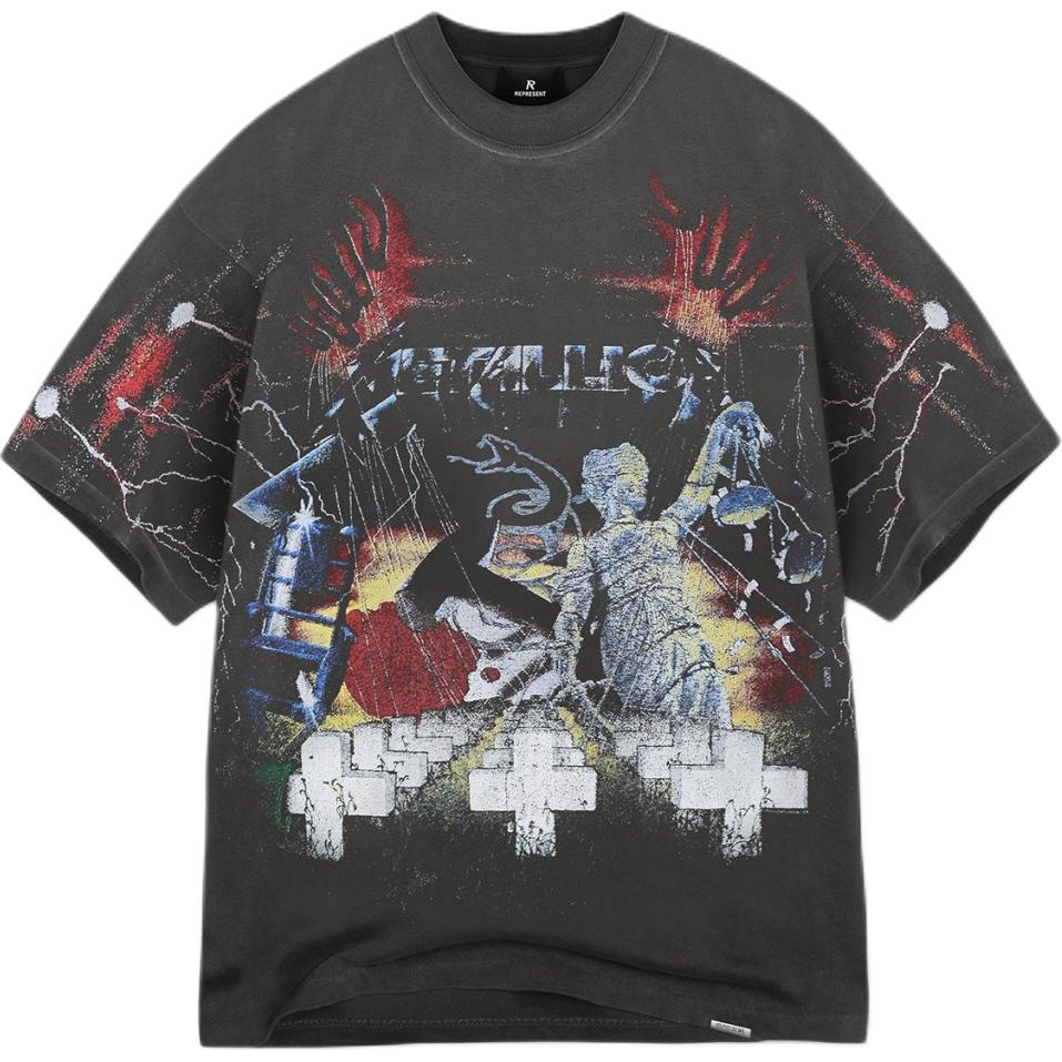 

Футболка X Metallica Master Of Puppets REPRESENT, Vintage Gray