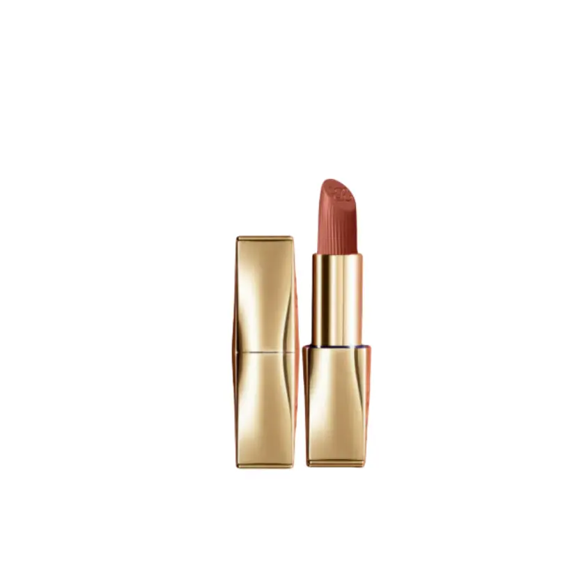 ESTEE LAUDER Yashilandai Nude Suede Brown Little Golden Tube By Me Pleuche Mist матовые помады для легкого нанесения на кожу 3,5 г/шт — фото 2