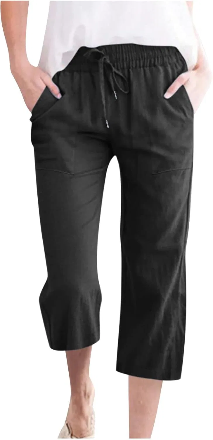 Леггинсы с завязкой на поясе, Black#4