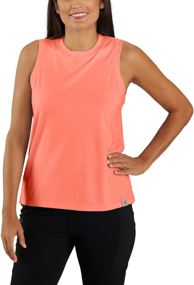 

Carhartt Women's 106176 Women's Tencel Fiber Series Relaxed Fit Ligh, Fresh Salmon