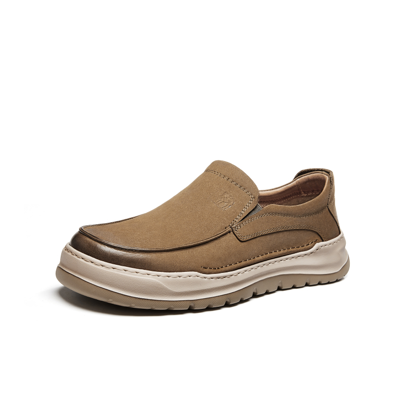 CAMEL Мужские повседневные кеды низкие хаки, цвет Khaki — фото 2