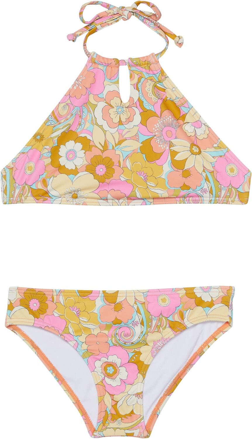 

Купальник Billabong Kids Aint She A Beaut High Neck Set, разноцветный