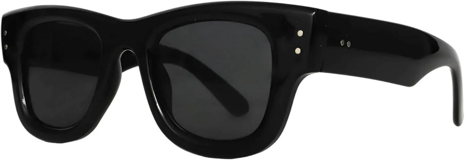 

Солнцезащитные очки Willochra в толстой квадратной оправе для мужчин и женщин, модные солнцезащитные очки большого размера, стильные дизайнерские очки, C1