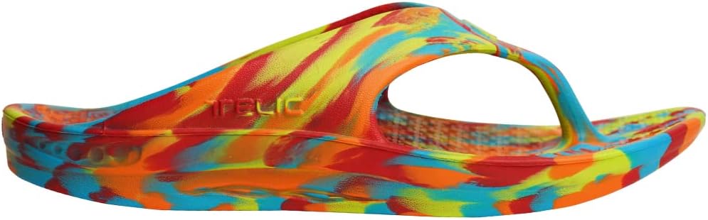 

Сандалии Telic Energy Flip Flop - комфортная обувь для мужчин и женщин, Melted Crayon
