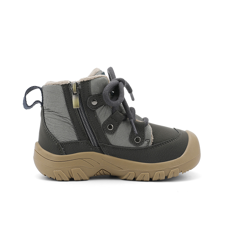 Jeep Mid top Casual Shoes Dark Gray Silver Kids' — фото 4