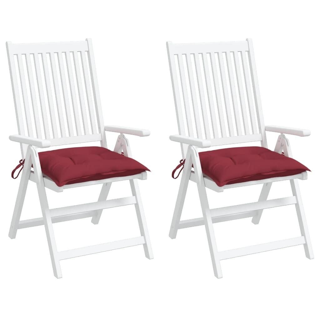 

Подушки-паллеты 2 шт. Красный 50х50х7 см. Ткань Оксфорд. DKD HOME DECOR