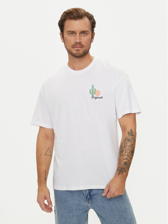 

Футболка relaxed fit Bradley 12264414 Jack & Jones, белый