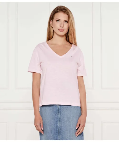 

Футболка Regular fit Tommy Hilfiger, розовый