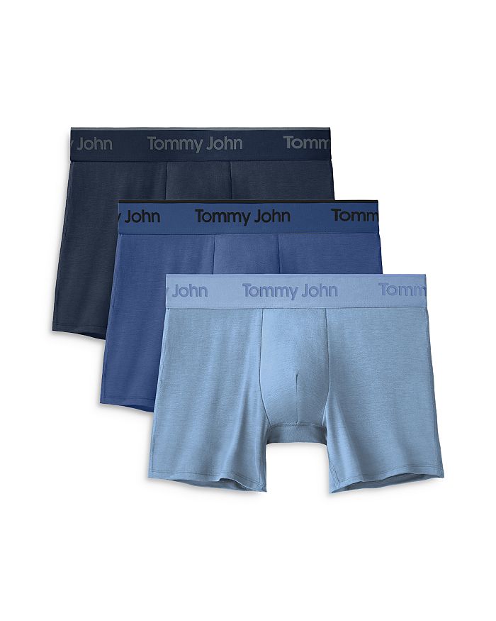 

Second Skin Essentials Боксеры 4", упаковка 3 шт. Tommy John, мультиколор