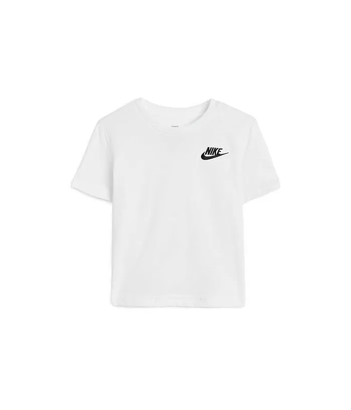Футболка хлопковая Club T-Shirt Nike Kids, White