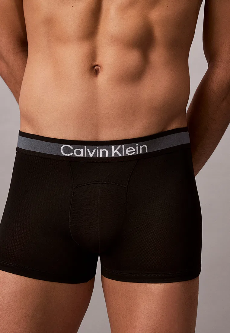 Трусы, сетчатые, Calvin Klein, черный — фото 3