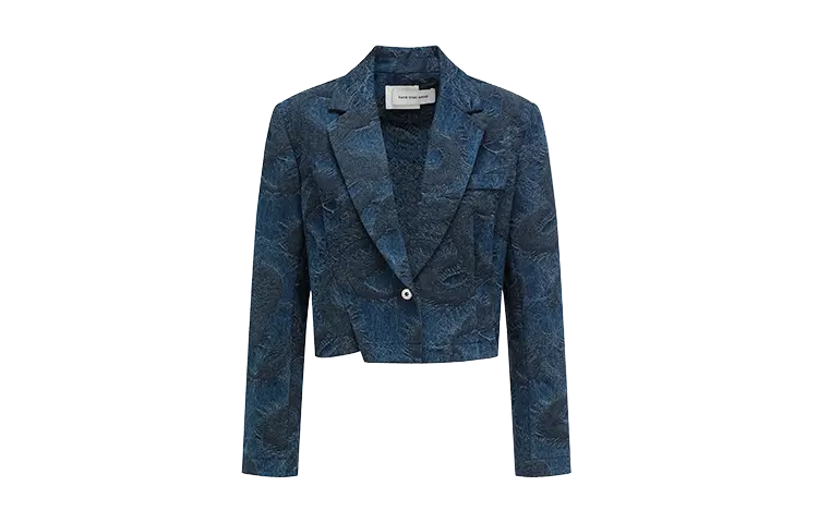

Feng Chen Wang Джинсовая куртка женская синяя, Blue