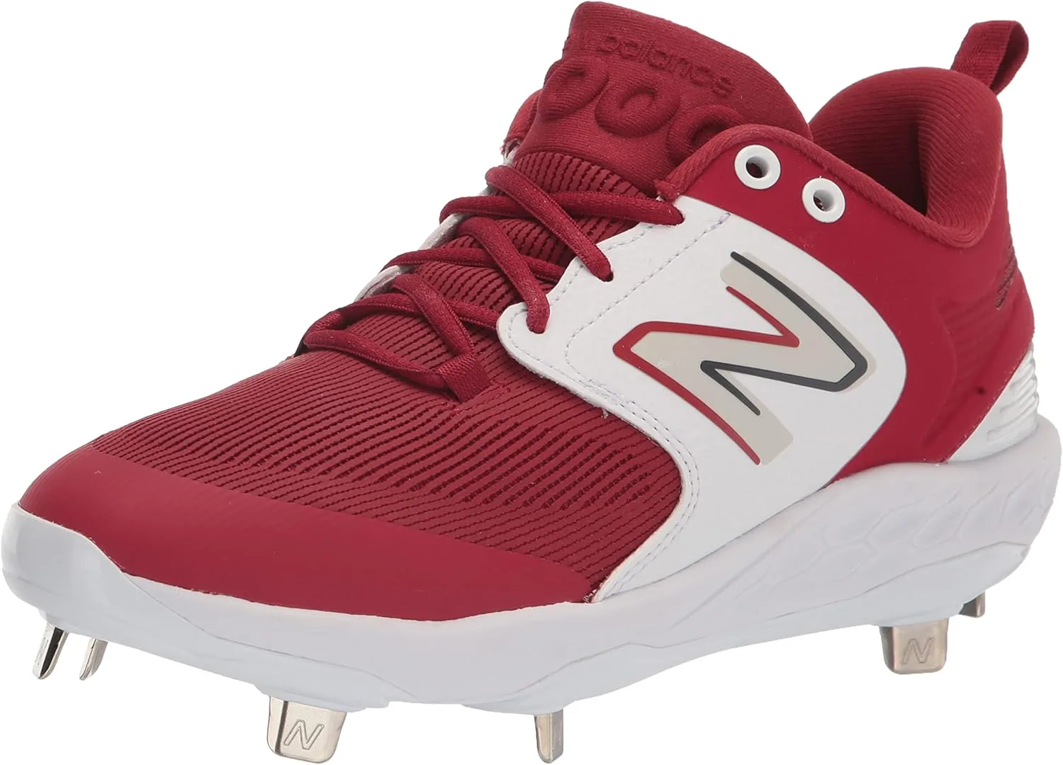 Мужские бейсбольные кроссовки New Balance Fresh Foam X 3000 V6 Metal, белый