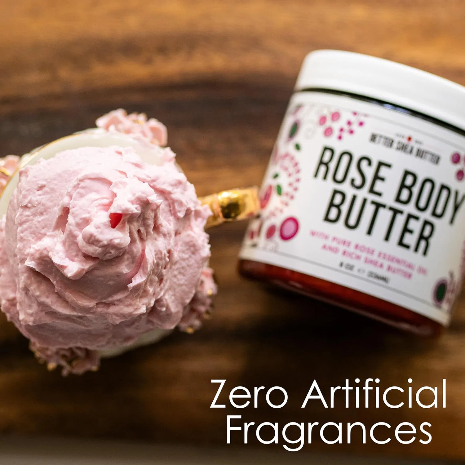 Масло для тела с розой и ши Better Shea Butter, 8 унций — фото 3