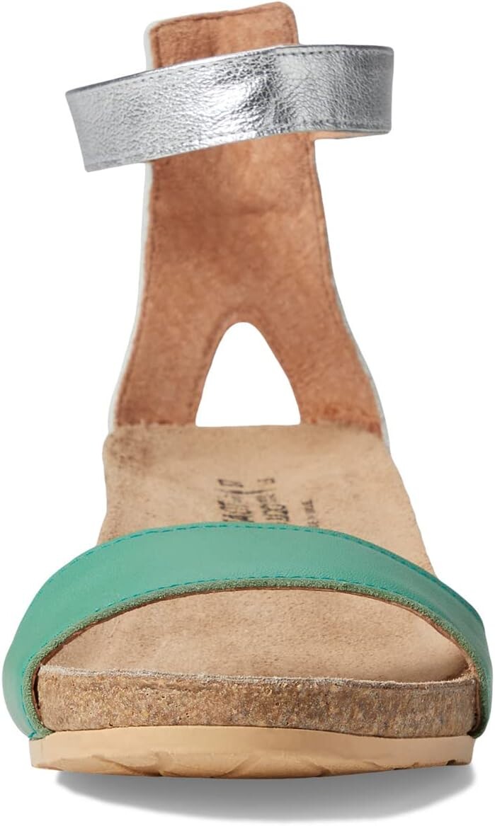 Туфли Naot Pixie, цвет Soft Jade Leather/Soft White Leather/Soft Silver Leather — фото 2