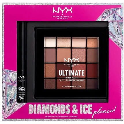 

Подарочный набор теней и подводки NYX PROFESSIONAL MAKEUP