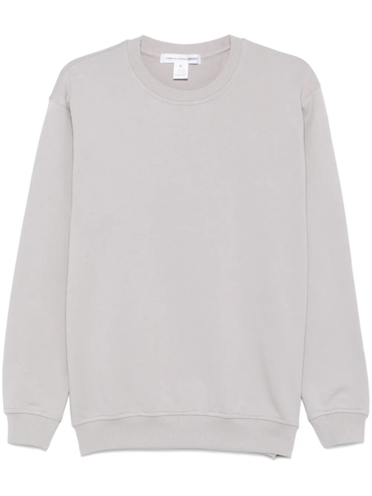 

Comme Des Garçons Shirt хлопковая толстовка, серый